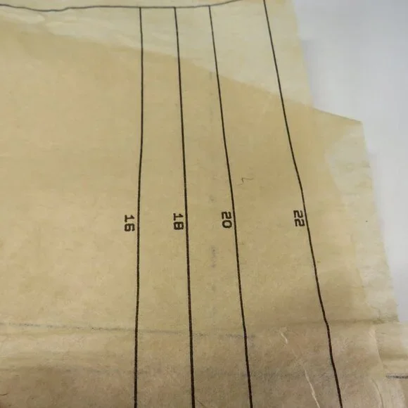 Simplicity 9650 clothing pattern top & skirt size 16-22 - Picture 8 of 9